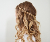 Blonde hair