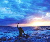 In the ocean