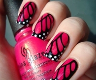 Ladybug Nails