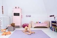 Pink childrens room