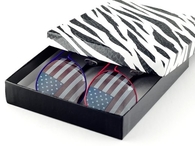 P&P Inc. American Flag Aviator Sunglasses 4th of July