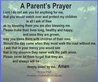 a parents prayer