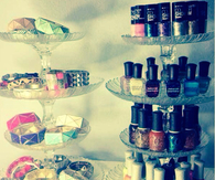 Bracelet and nail polish organization