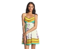 Women's Cotton Crepe Structured Flyaway Dress