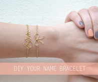 DIY Name Bracelet