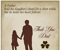 Thank you dad