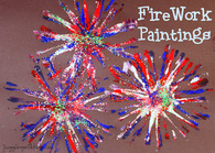Firework paintings