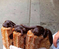 Chocolate churros