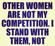 Other women are not my competition