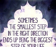 the smallest step
