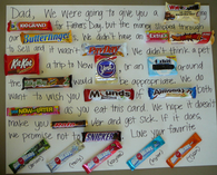 Home Made Fathers Day Card