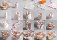 DIY Cake Fondant Roses