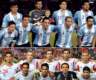 Team Iran is in a 0 -0 tie with Argentina, Today