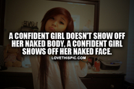 A Confident Girl