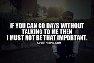Being Important