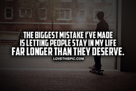 Biggest Mistake I Made