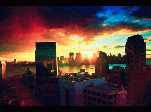 Cloudy Sunset