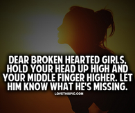 Dear Broken Hearted Girls