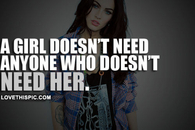 Doesnt Need Her