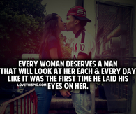 Every Woman Deserves A Man