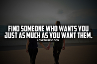 Find Someone Who Wants You