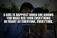 Girl Is Happiest
