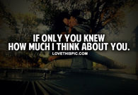 How Much I Think About You