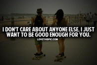 I Don't Care About Anyone Else