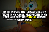 I'm That Person That Always