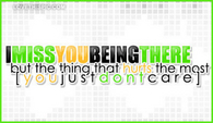 I-miss-you-being-there