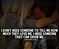 I Need Someone That Can Show Me