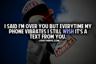 I Said I'm Over You