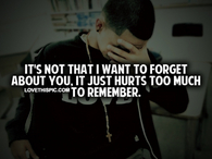 It's Not That I Want To Forget About You