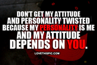 My Attitude