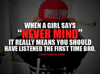 Never Mind