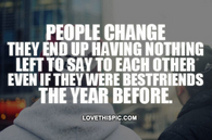 People Change