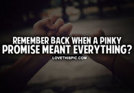 Pinky Promise