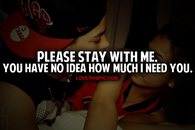 Please Stay With Me
