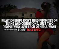 Relationships Don't Need Promises