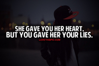 She Gave You Her Heart