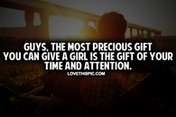 The Most Precious Gift You Can Give A Girl