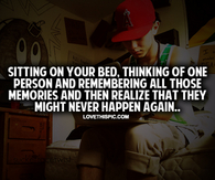 They Might Never Happen Again