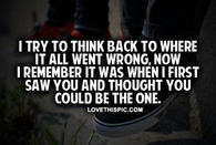 Think Back