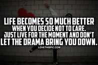 When You Decide Not To Care