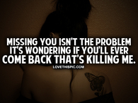Wondering If Youll Come Back