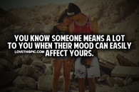 You Know Someone Means Alot