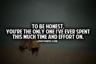 You're The Only One