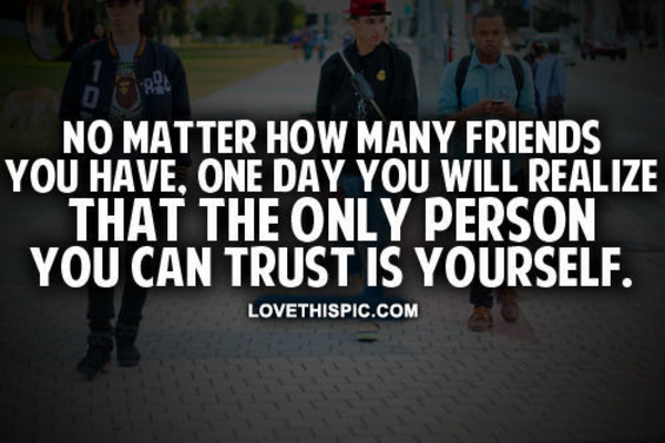 Trust Yourself