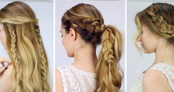 3 Quick Braided Hairstyles For 2015 - 2016