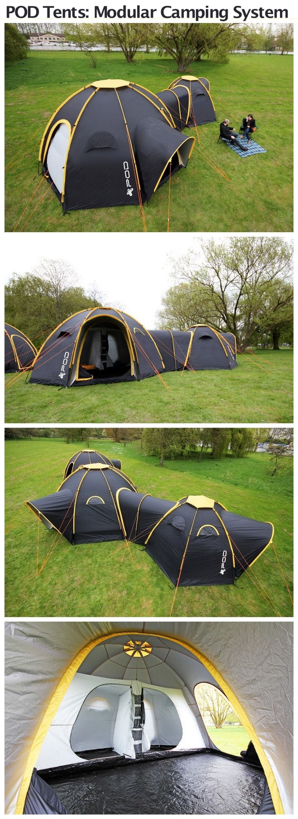 POD Tents Modular Camping System